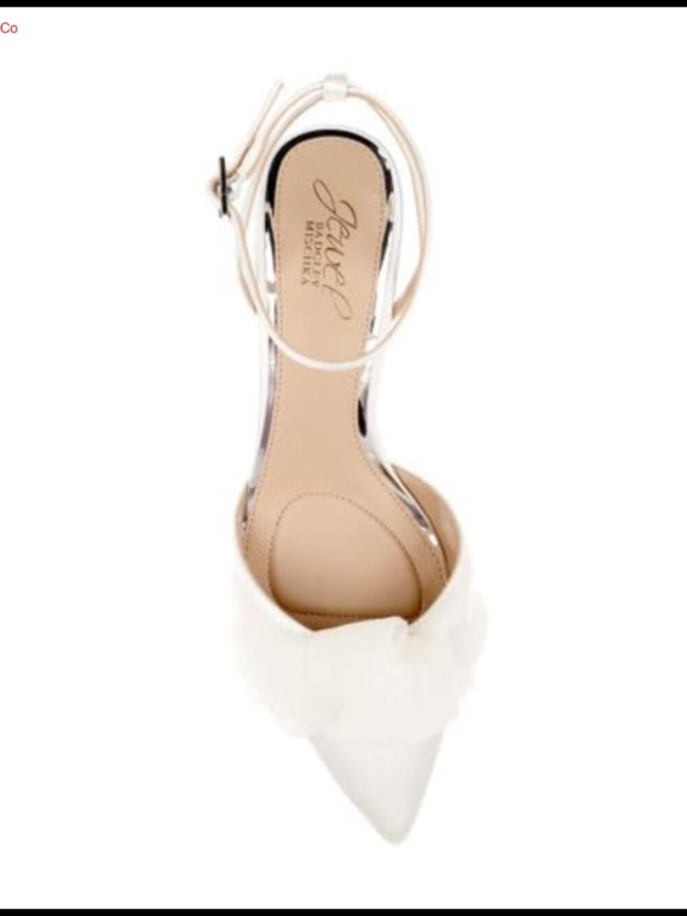 Satin Pointed Toe Kitten Heels with Bow Wedding Pumps - Picture 5 of 6